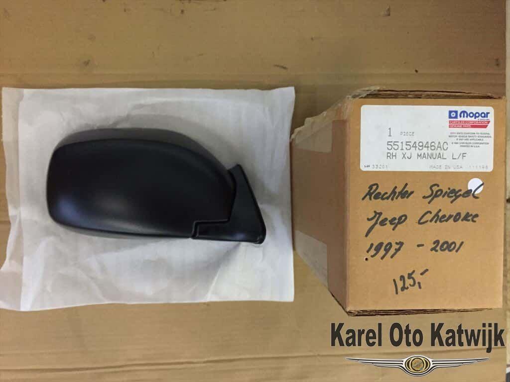 Spiegel rechts Jeep Cherokee 1997-2001 Nieuw, Autos : Pièces & Accessoires, Rétroviseurs, Jeep, Neuf, Enlèvement ou Envoi