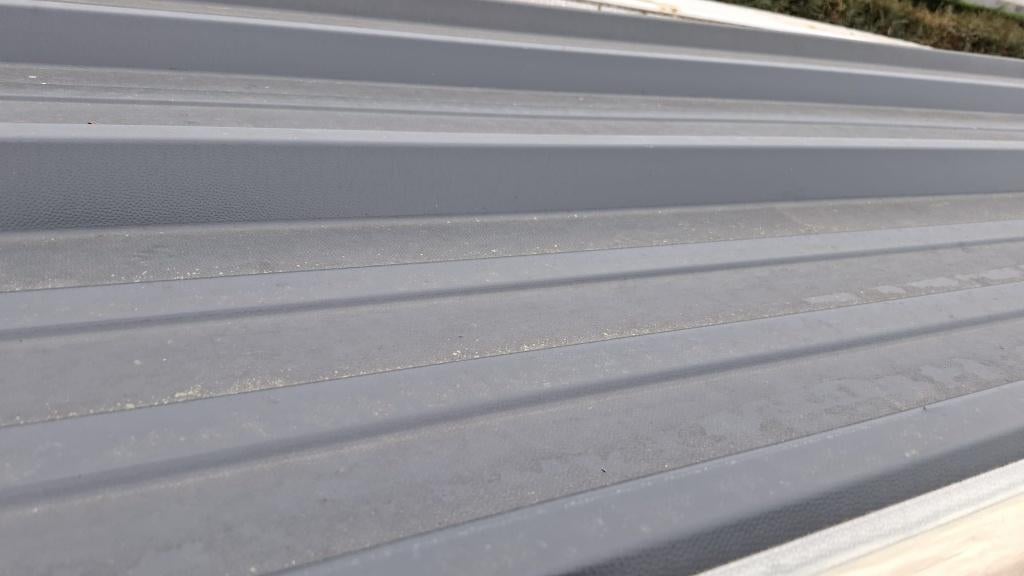 ca 26m² sandwich dakplaten 12cm dik antraciet, Ophalen, Nieuw