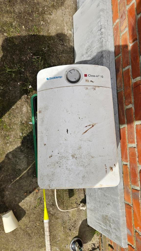 Waterverwarmer, Ophalen