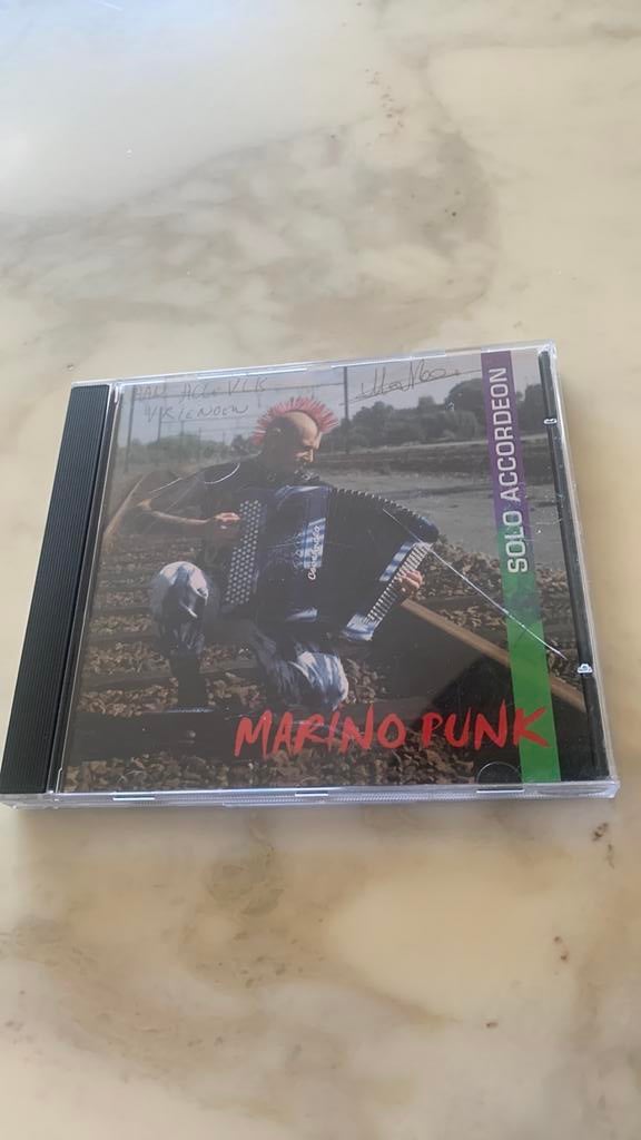 Marino Punk ~ Solo accordeon, Ophalen of Verzenden, Gebruikt, Pop