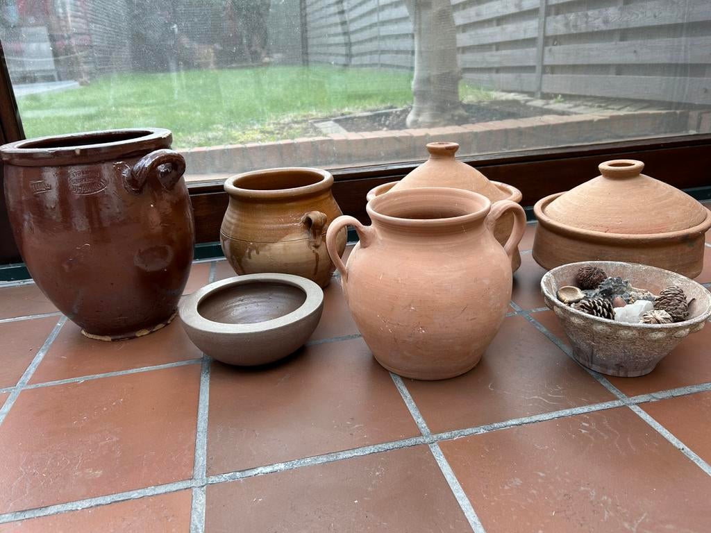 Aardewerken potten, Ophalen