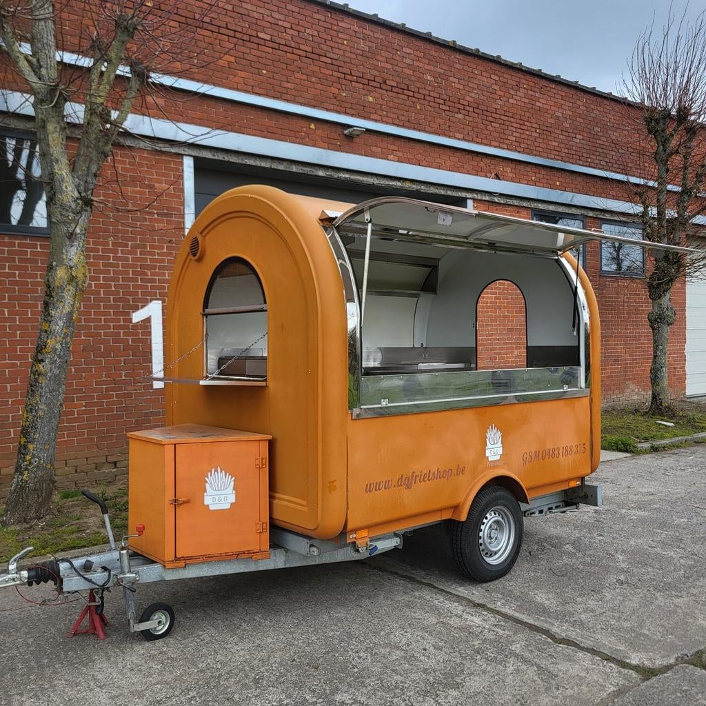 Foodtruck / mobiele frituur, Ophalen
