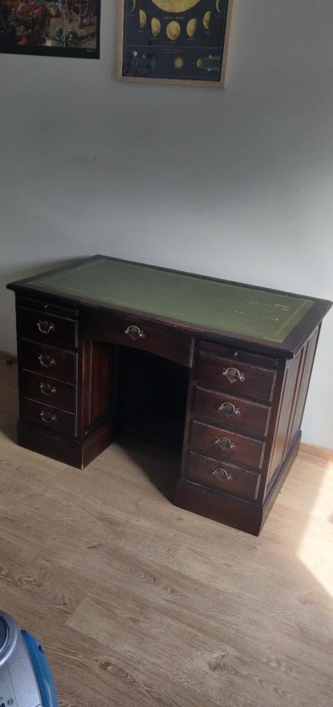 Bureau, Huis en Inrichting, Ophalen, Gebruikt, Secretaire, Bruin