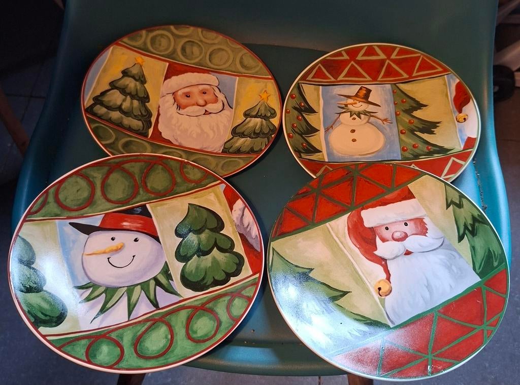 Kerstprint Borden, Ophalen