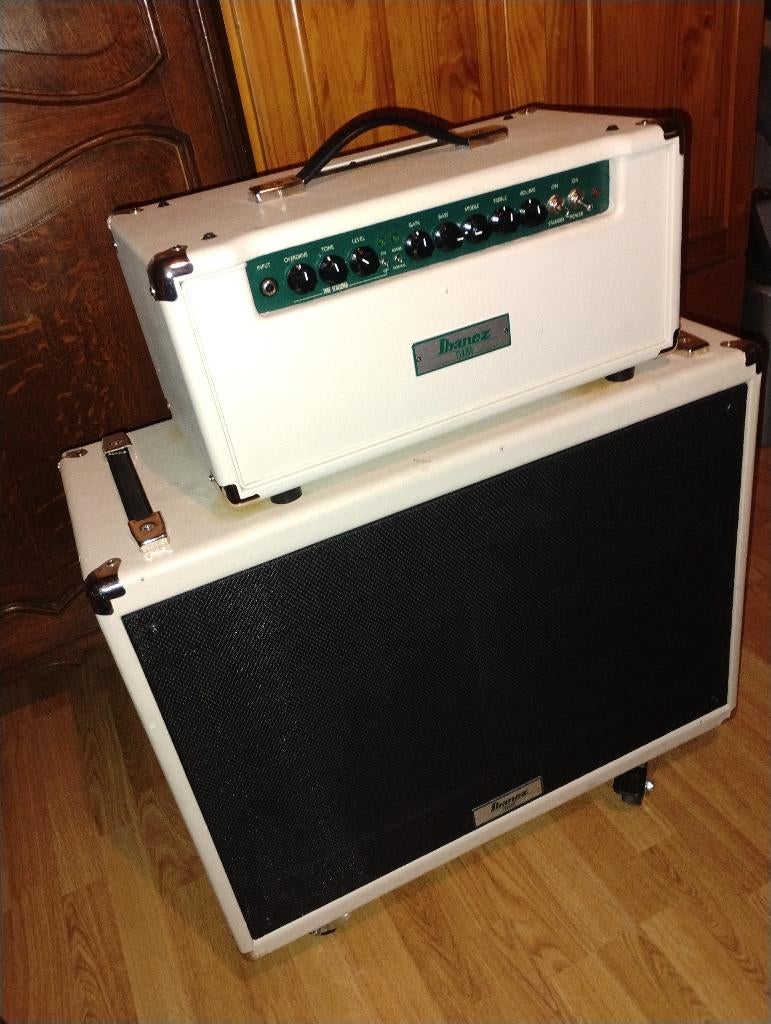 Zeldzaam: Ibanez TSA30H + TSA212C 30W buizenversterker, Muziek en Instrumenten, Ophalen, Gebruikt, Gitaar, Minder dan 50 watt