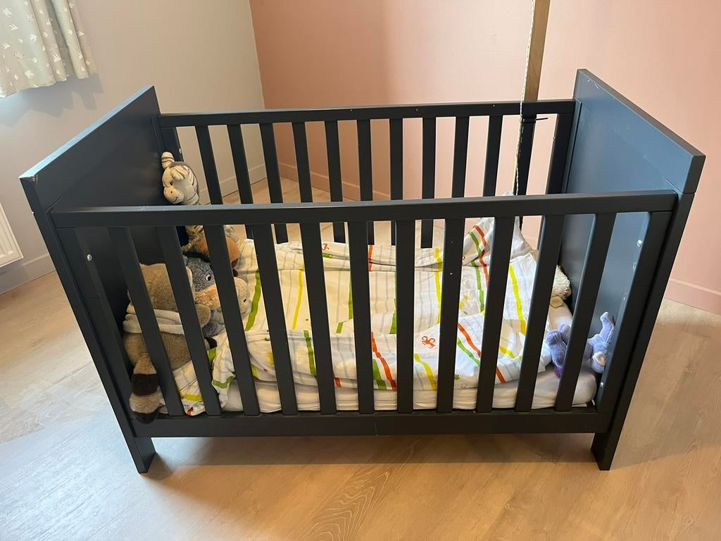 Babybed/peuterbed Bopita met Aerosleepmatras, Kinderen en Baby's, Babywiegjes en Ledikanten, Ophalen, Gebruikt, Ledikant