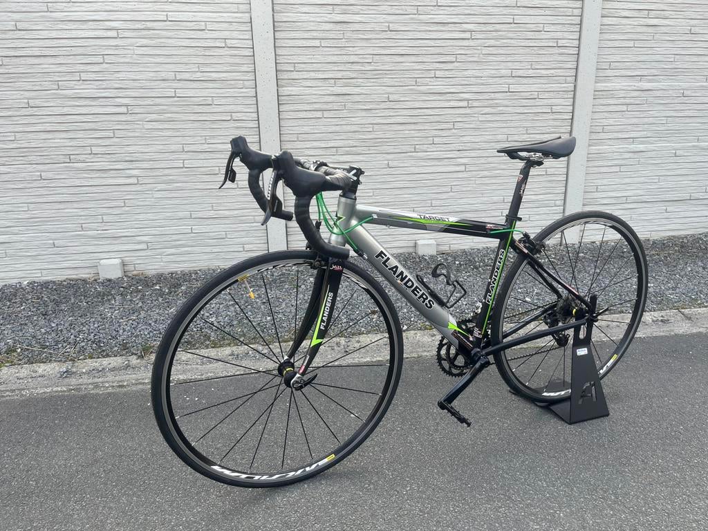 Flanders Target Alu (2013) | Châssis S | SRAM Apex 2x10, Autres marques, Aluminium, Comme neuf, Enlèvement