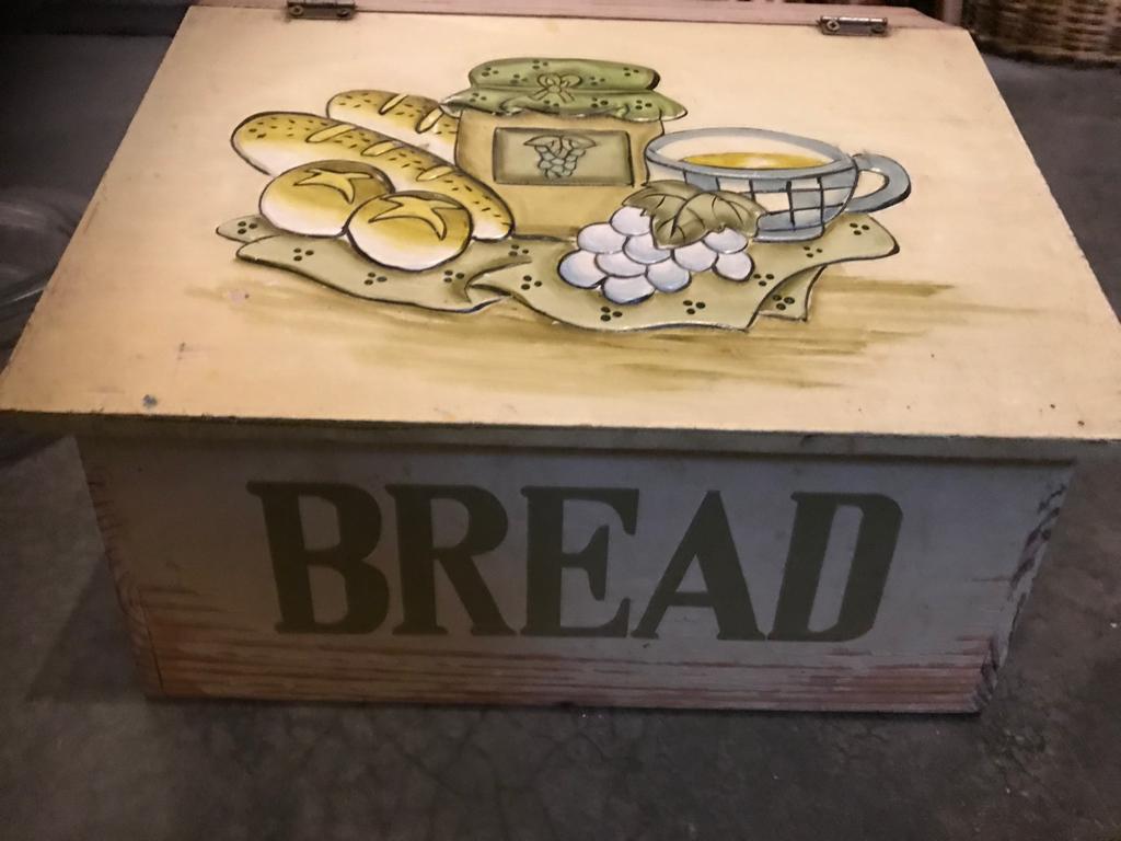 Belle boîte à lunch en bois, Enlèvement ou Envoi