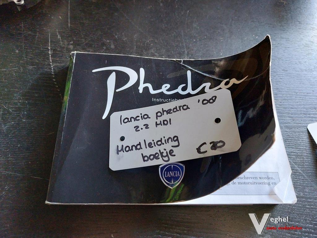 Lancia Phedra 2.2HDI handleiding boekje '08, Enlèvement ou Envoi