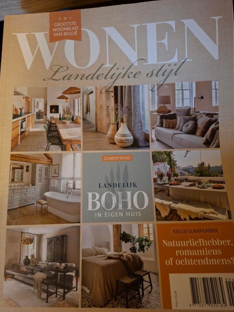 7 tijdschriften landelijke stijl 2020, Ophalen, Gelezen