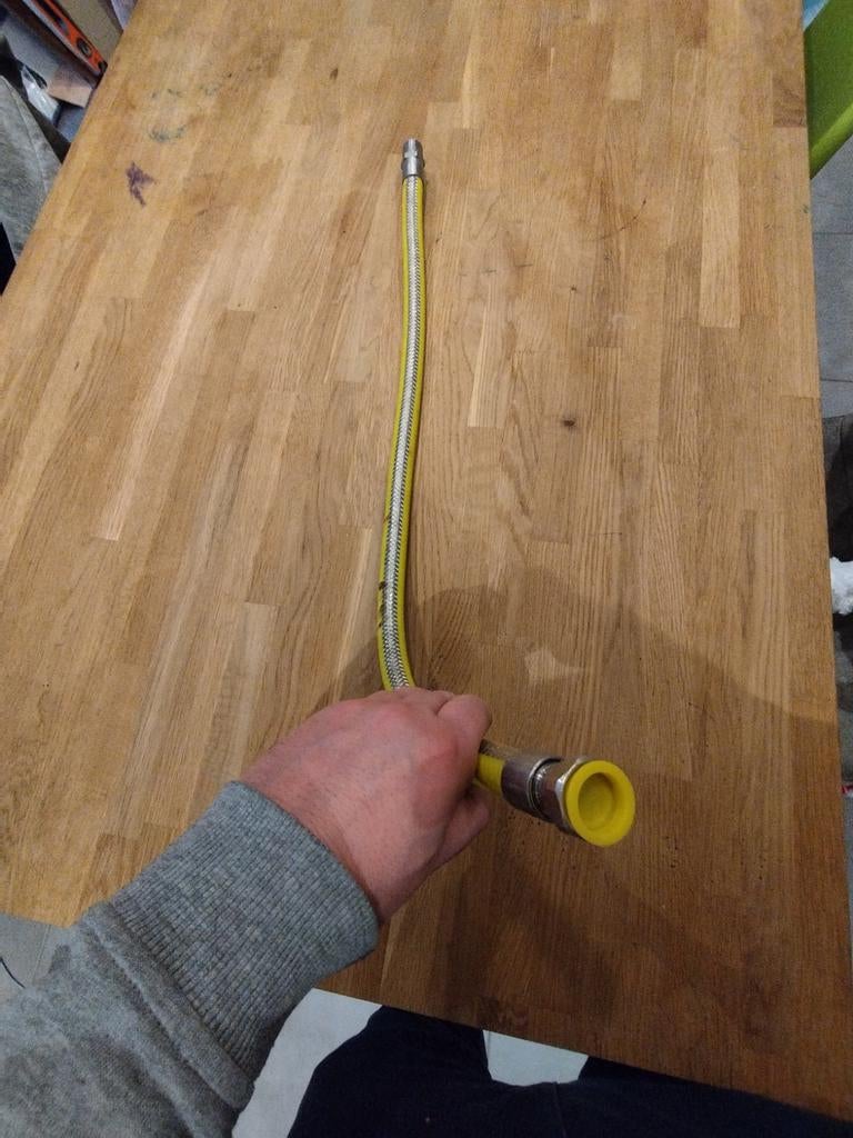 Tuyaux de gaz solide 75cm, Enlèvement