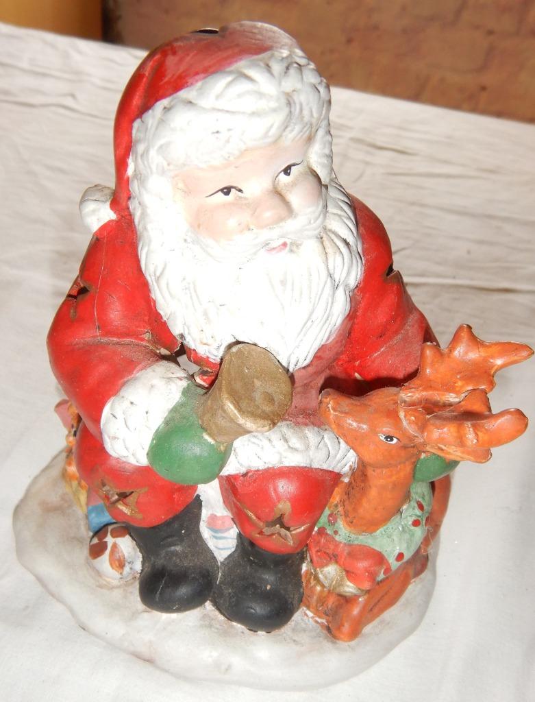 De kerstman en zijn hert., Ophalen of Verzenden, Zo goed als nieuw