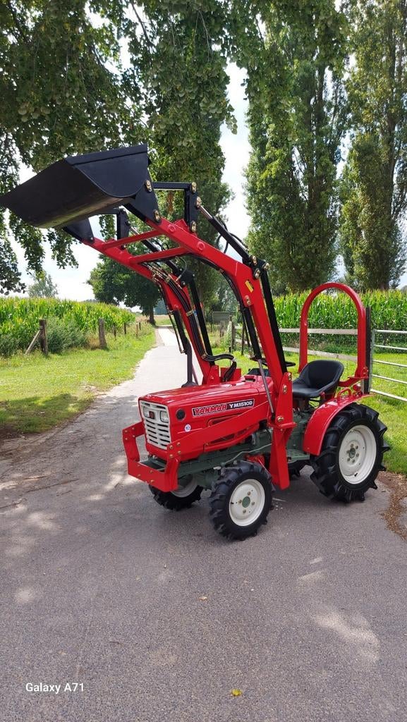 Minitractor yanmar 18pk 4x4 voorlader GEREVISEERD! NIEUW!, Articles professionnels, Agriculture | Tracteurs, Enlèvement