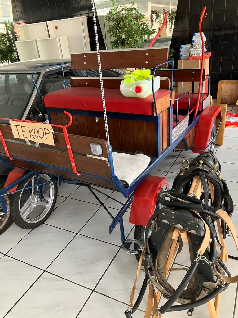 PONY of PAARD RIJTUIG, Dieren en Toebehoren, Gebruikt, Wagonette, Paard of Pony