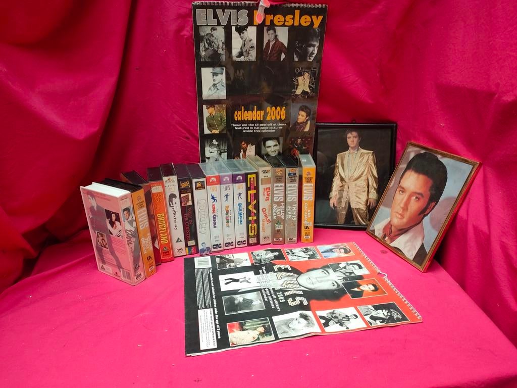Lot Elvis accessoires., Verzamelen, Ophalen of Verzenden, Zo goed als nieuw