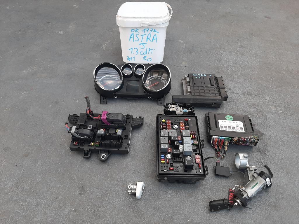 kit demarrage OPEL ASTRA J 1.3 CDTI 90 2011 CALCULATEUR BSI, Enlèvement, Opel