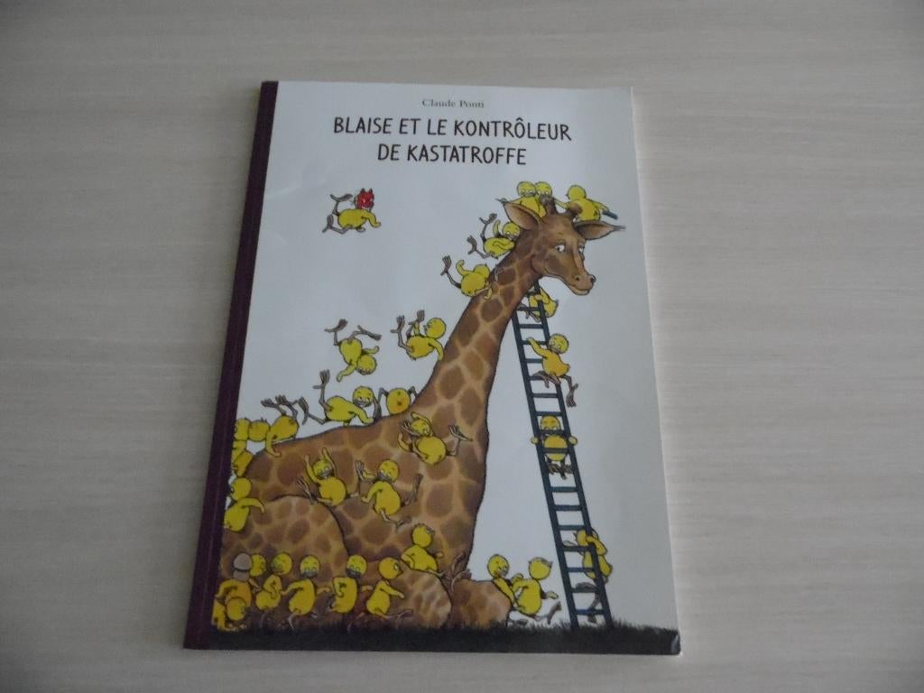 BLAISE ET LE KONTRÔLEUR       CLAUDE PONTI, Livres, Garçon ou Fille, Enlèvement ou Envoi, Fiction général, Comme neuf