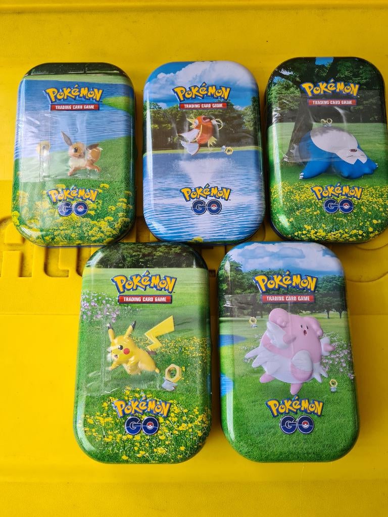 5 Mini Tin EB10.5 Pokémon GO Boite FR Neuf Scellé, Enlèvement ou Envoi, Neuf, Booster