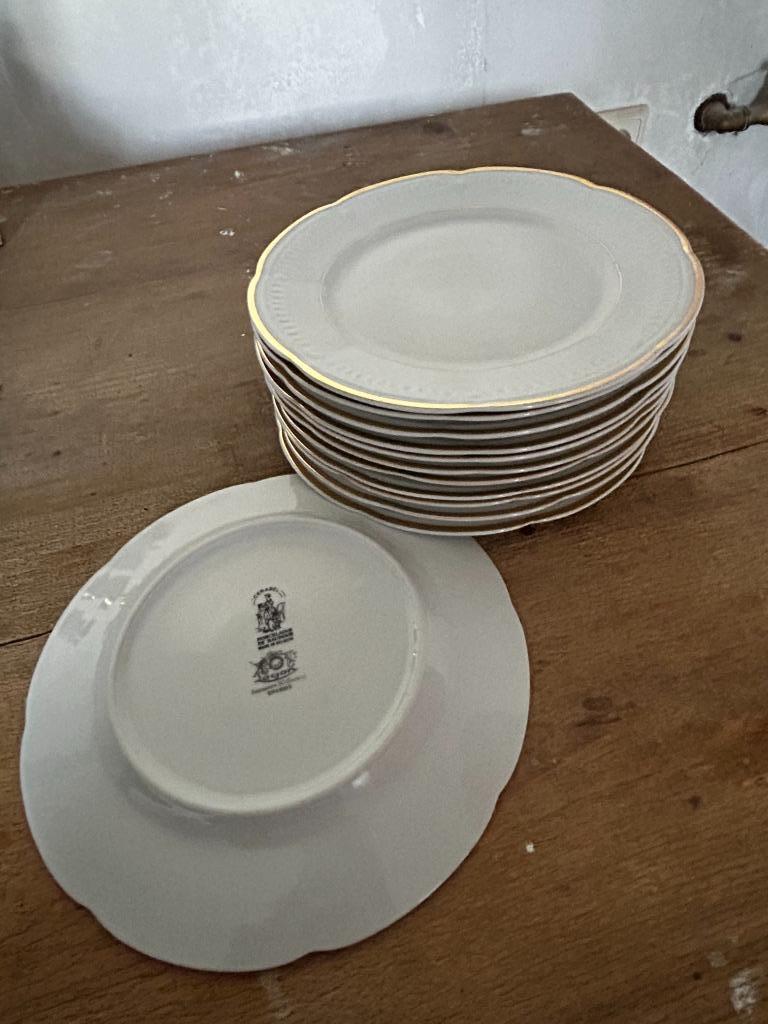 * 12 dessertbordjes Cerabel, Antiek en Kunst, Ophalen of Verzenden