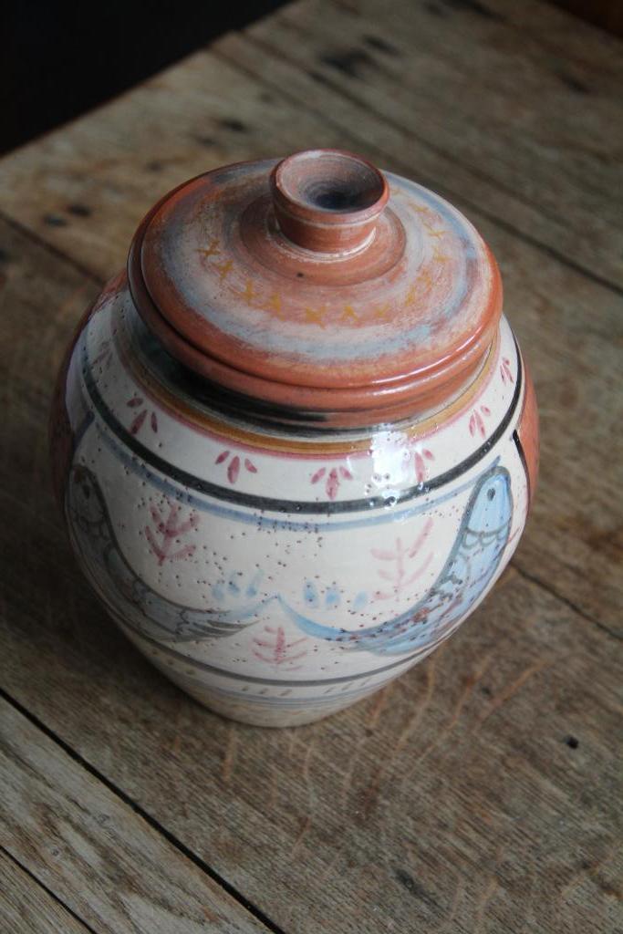 pot, vase, terre cuite vernissée, Enlèvement ou Envoi