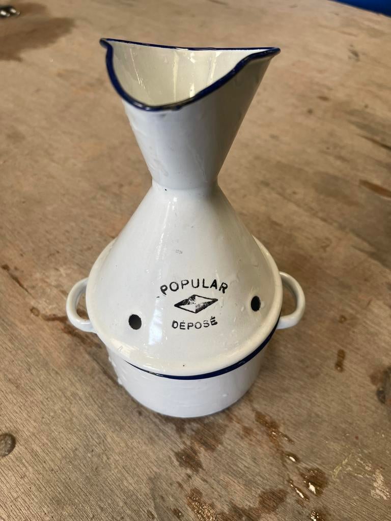 Inhalator emaille, Ophalen