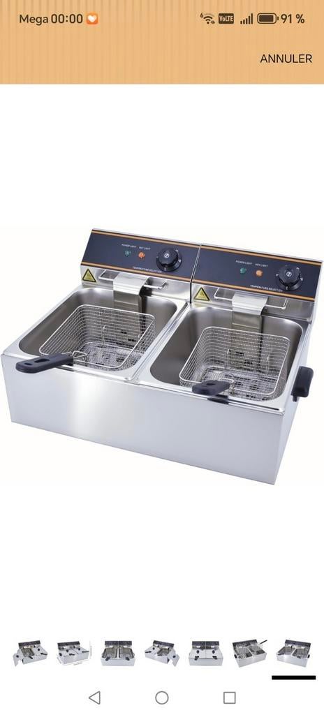 Friteuse professionnelle electrique, Zakelijke goederen, Ophalen