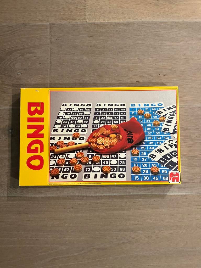 Vintage Bingo spel 1984, Ophalen, Gebruikt