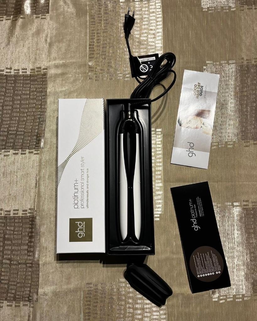 GDH platinum+ stijltang wit, Elektronische apparatuur, Persoonlijke Verzorgingsapparatuur, Ophalen of Verzenden, Nieuw, Haarverzorging