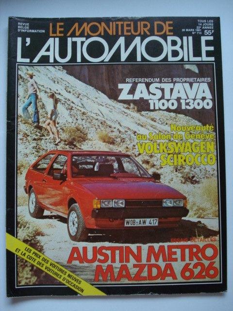 Le Moniteur de l'Automobile 713, Livres, Autos | Brochures & Magazines, Envoi, Utilisé, Général