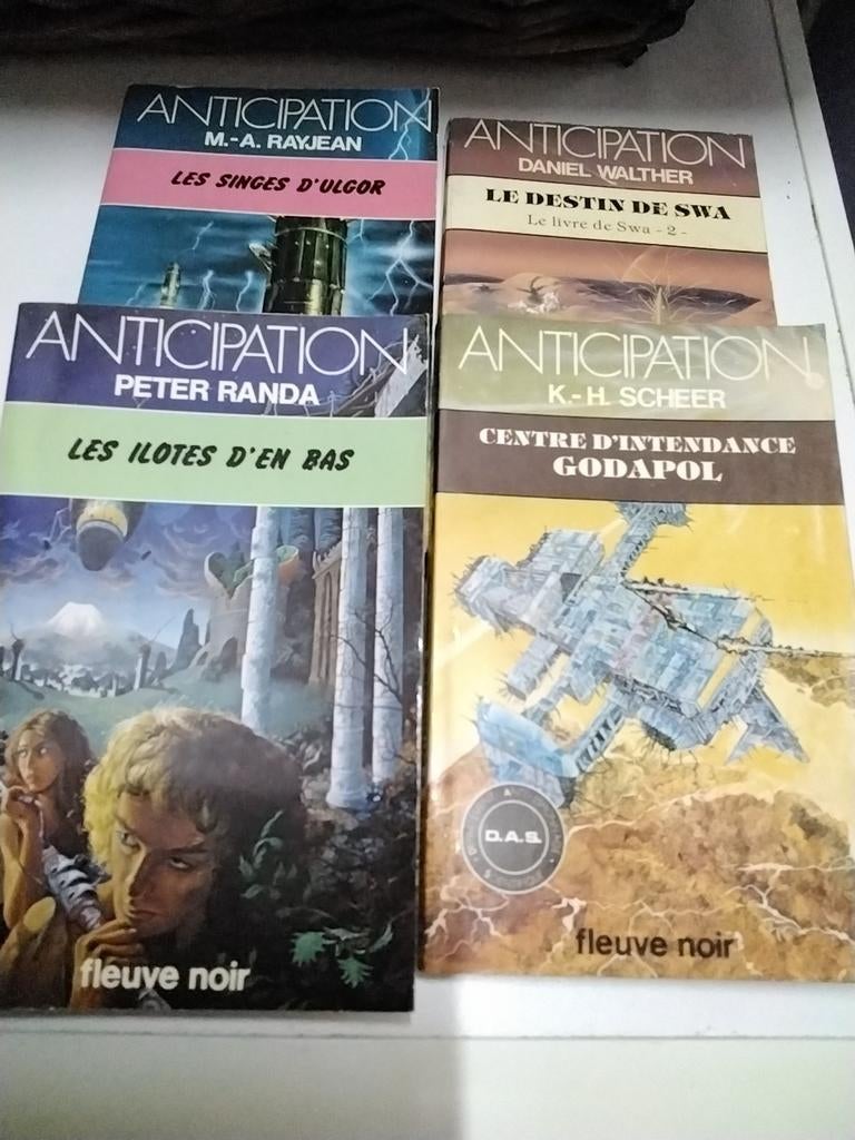 Anticipation - Fleuve noir - 3 aventures, Enlèvement ou Envoi, Comme neuf