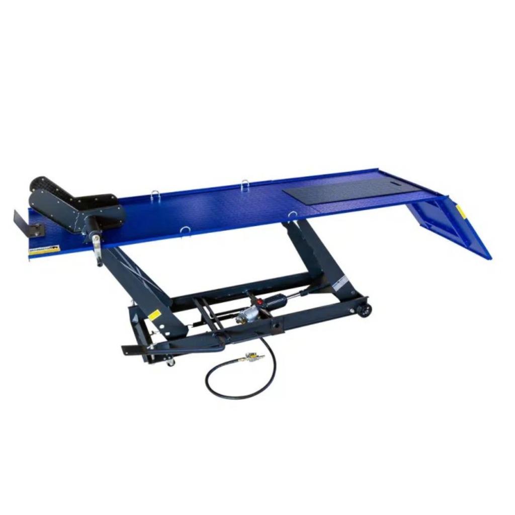 Table élévatrice moto 450kg hydro / pneumatique ENLEVE, Autos : Divers, Outils de voiture, Envoi