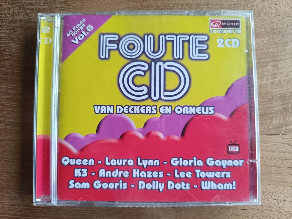 De foute cd van Q-music volume 6 (2cd), Ophalen of Verzenden, Zo goed als nieuw