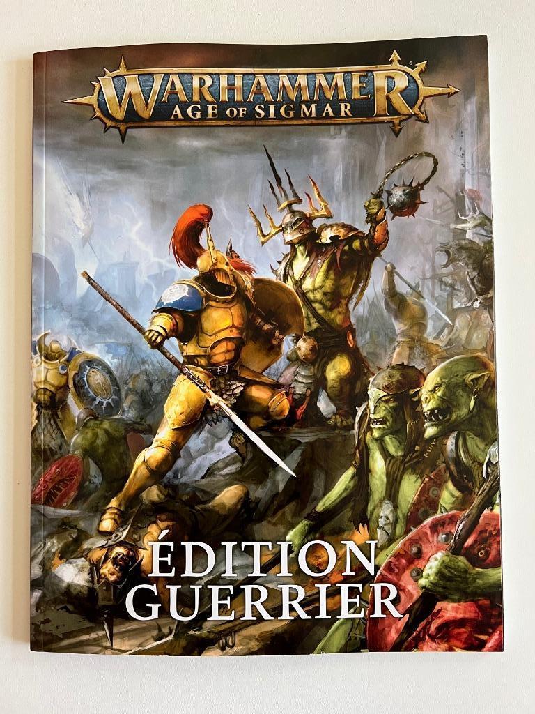 Livre Warhammer 40,000 Age of Sigmar Édition Guerrier, Hobby & Loisirs créatifs, Enlèvement ou Envoi, Comme neuf, Warhammer, Livre ou Catalogue