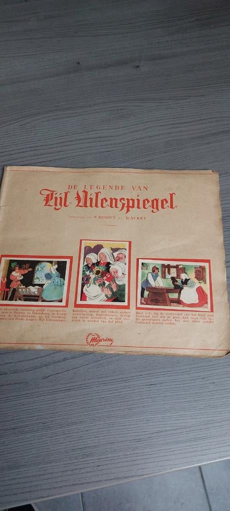 De legende van Tijl Uilenspiegel, Boeken, Prentenboeken en Plaatjesalbums, Ophalen of Verzenden, Gelezen, N.Degouy, Prentenboek