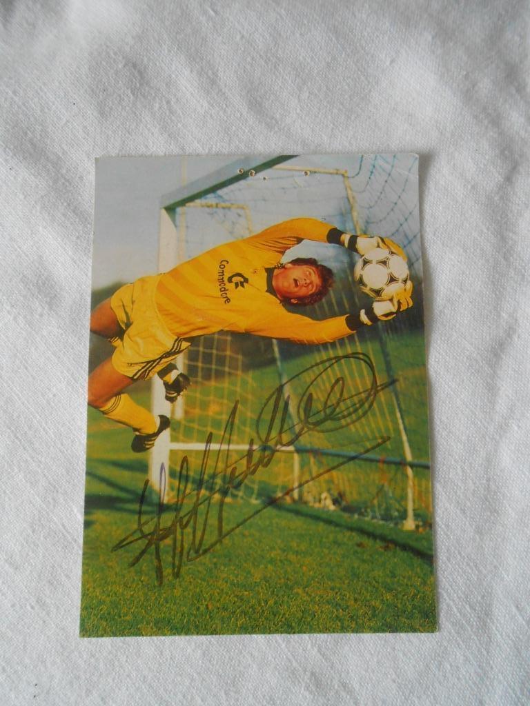 photos de Jean-Marie Pfaff avec signature originale, Sports & Fitness, Football, Utilisé, Autres types, Enlèvement ou Envoi