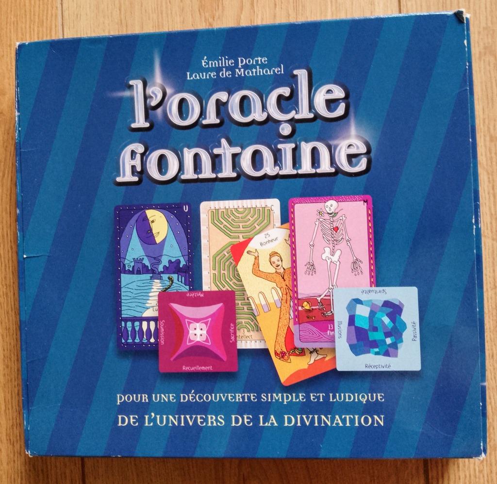 Cartes de tarot: l'Oracle Fontaine, Enlèvement ou Envoi, Utilisé