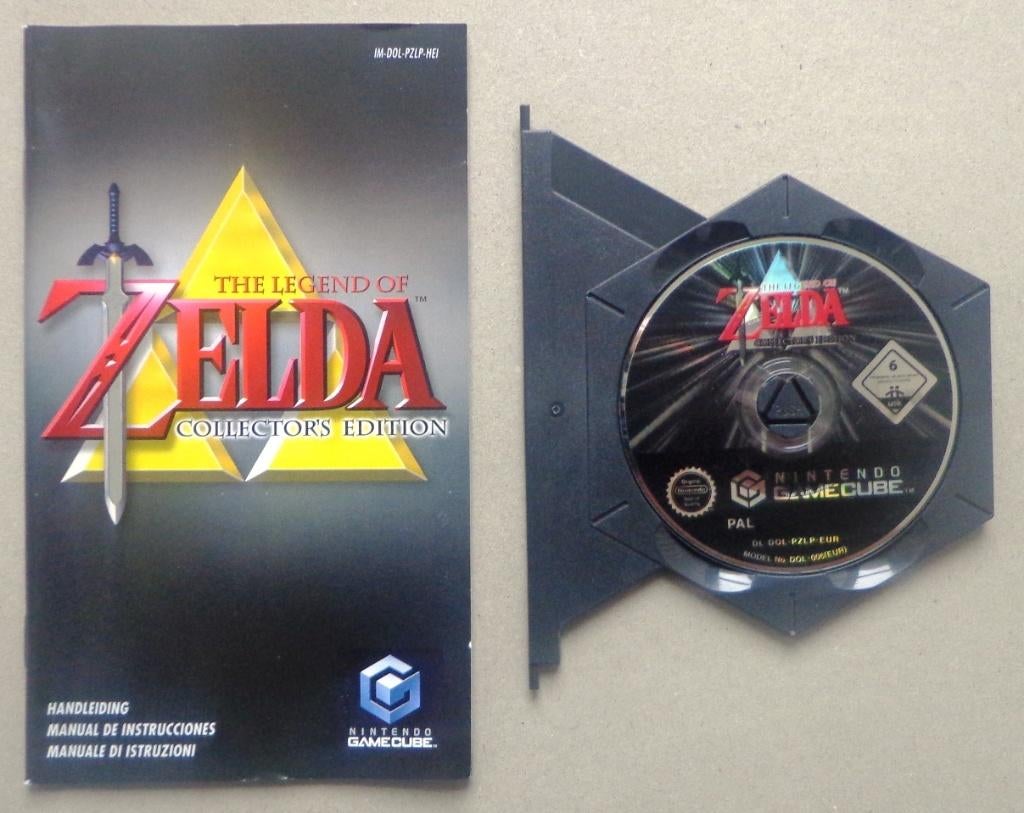 The Legend of Zelda Collectors Edition GameCube + boekje, Consoles de jeu & Jeux vidéo, Enlèvement ou Envoi, Comme neuf