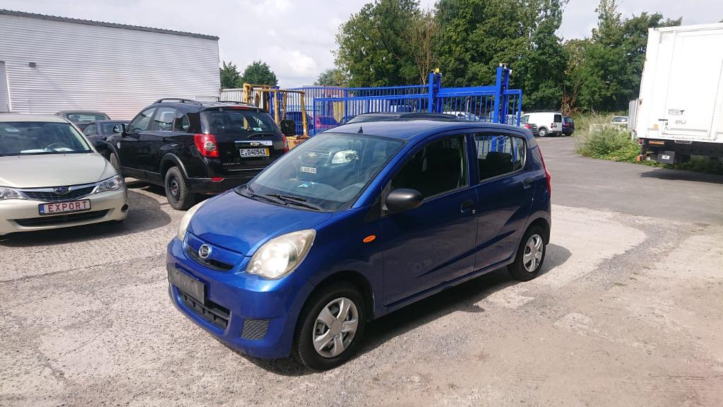 Daihatsu cuore 1000cc essence 163000km  5ptes GARANTIE, Auto's, Daihatsu, Voorwielaandrijving, Stof, Zwart, Blauw