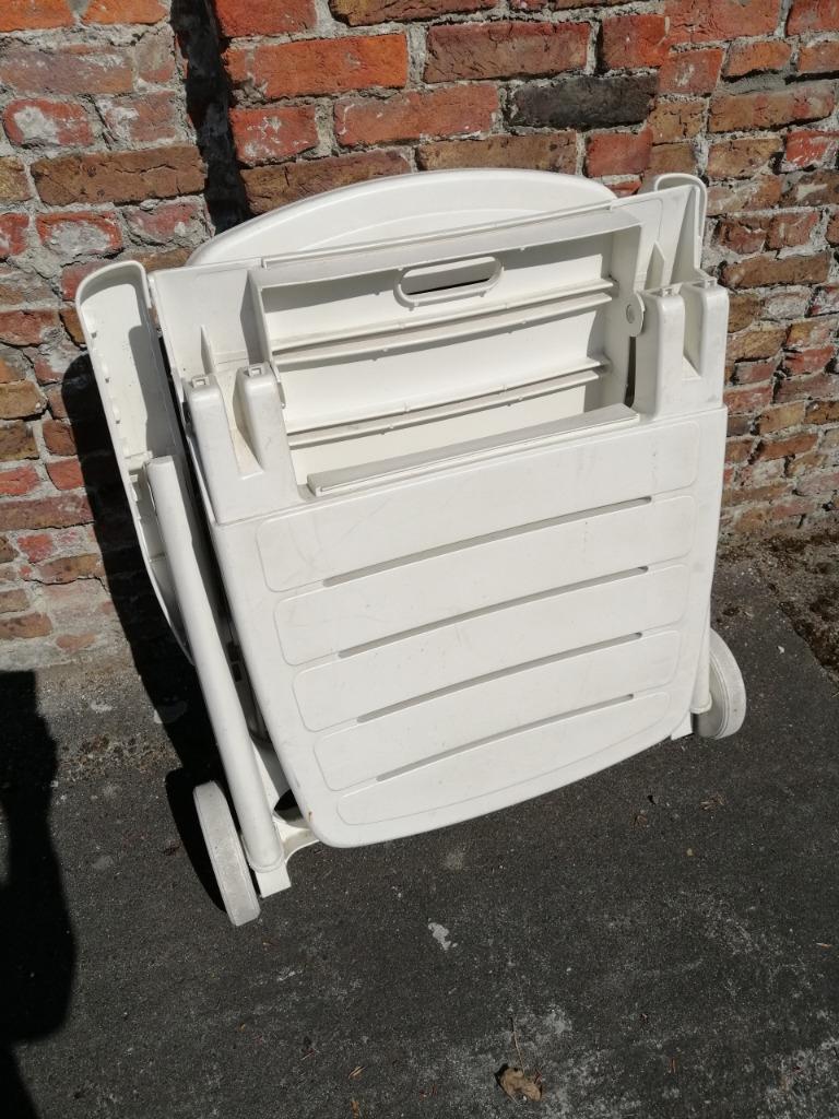 Tuinligbed, Jardin & Terrasse, Chaises longues, Enlèvement, Plastique, Réglable