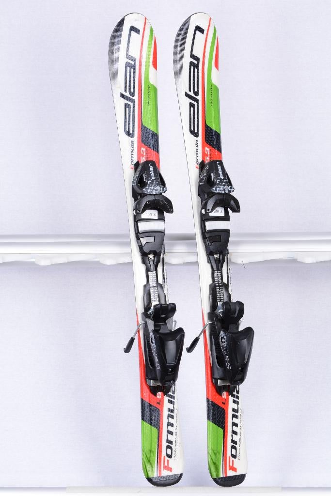 130 skis pour enfants ELAN FORMULA, vert/rouge/blanc, Sports & Fitness, Carving, Enlèvement ou Envoi, Skis, Utilisé