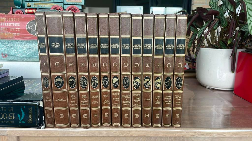 Rombaldi série 13 tomes tintin Hergé, Livres, BD, Enlèvement ou Envoi, Série complète ou Série, Utilisé, Hergé