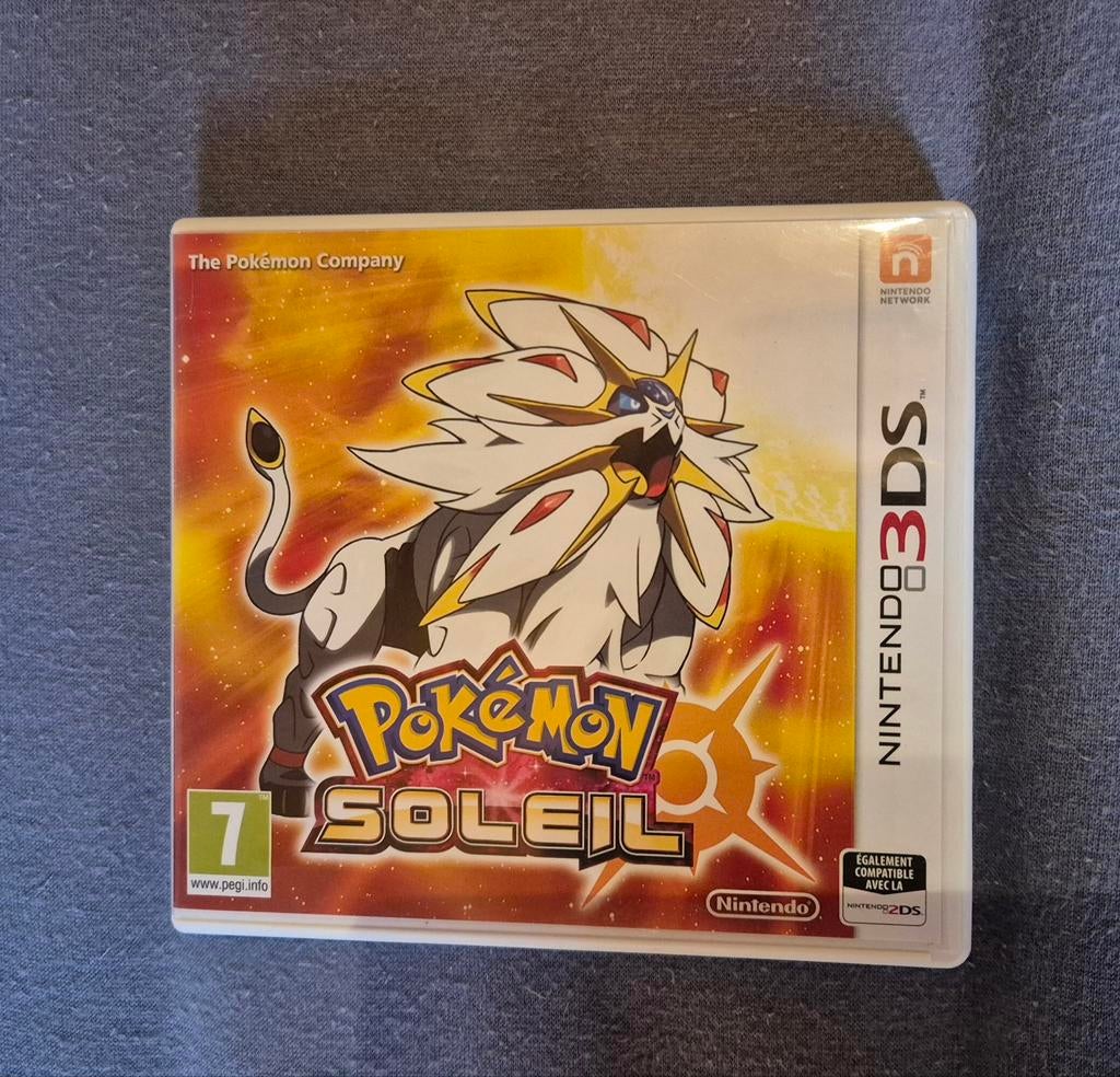 Pokémon Soleil 3Ds, Enlèvement, Jeu de rôle (Role Playing Game), À partir de 3 ans