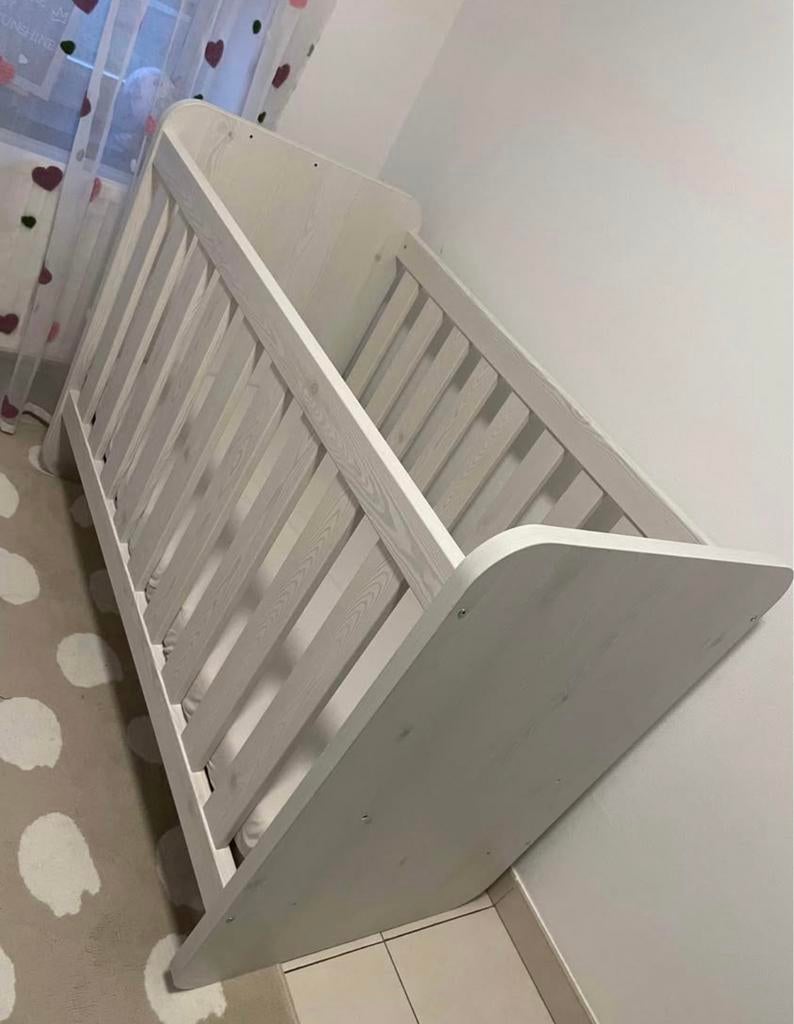 Babybed (meegroeibed), Ophalen, Wit