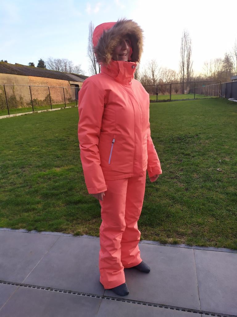 Ski-jas en bijpassende skibroek Roxy, Overige merken, Ophalen of Verzenden, Zo goed als nieuw, Kleding