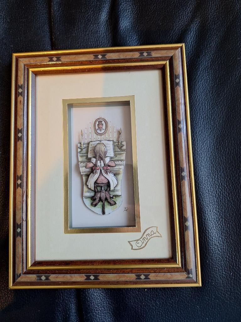 3D-Print Kader ‘Het Meisje Speelt Piano’ - Anton Pieck, Ophalen of Verzenden