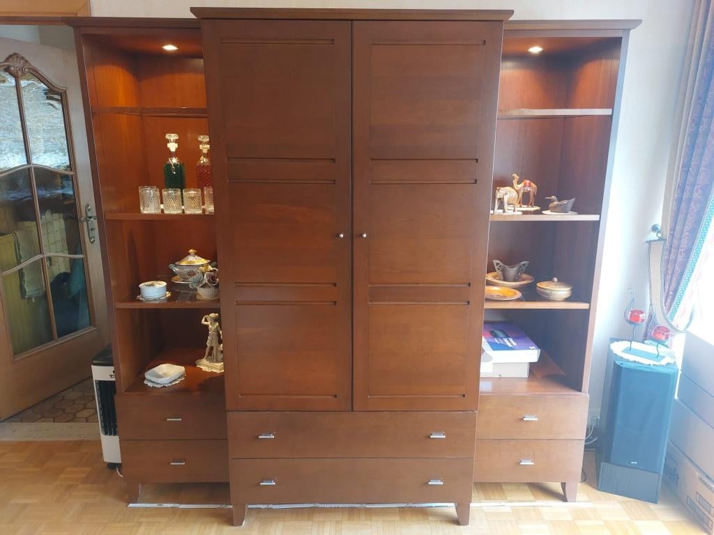 Tv kast, Maison & Meubles, Armoires | Mobilier de télévision, Utilisé, 150 à 200 cm, 150 à 200 cm, 50 à 75 cm, Enlèvement