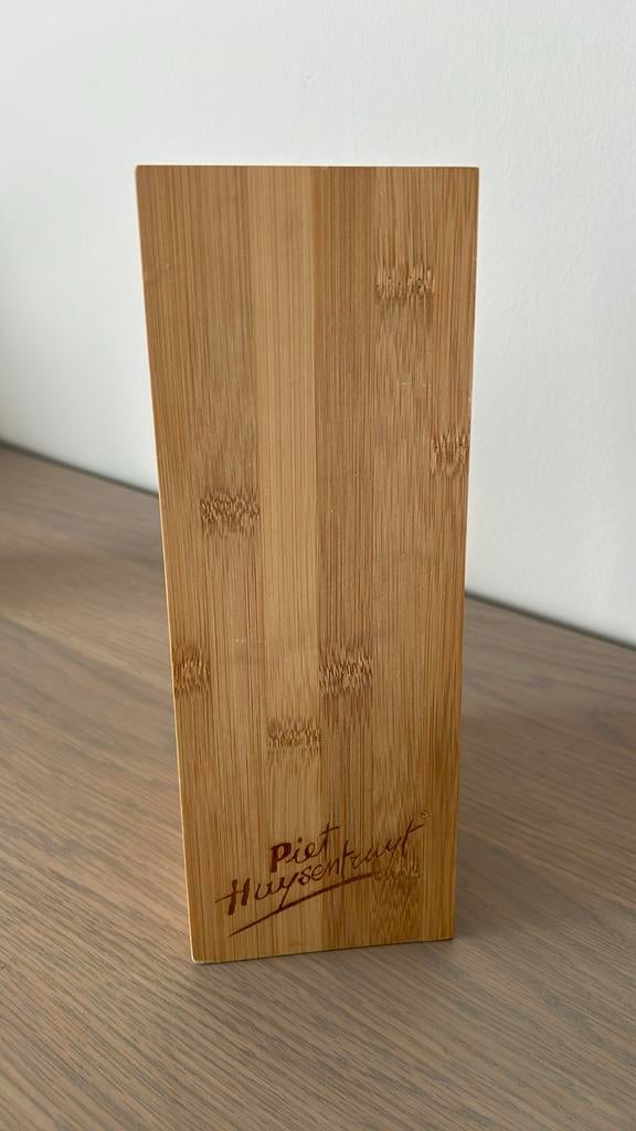 Houten messenblok Piet Huysentruyt, Maison & Meubles, Enlèvement, Comme neuf