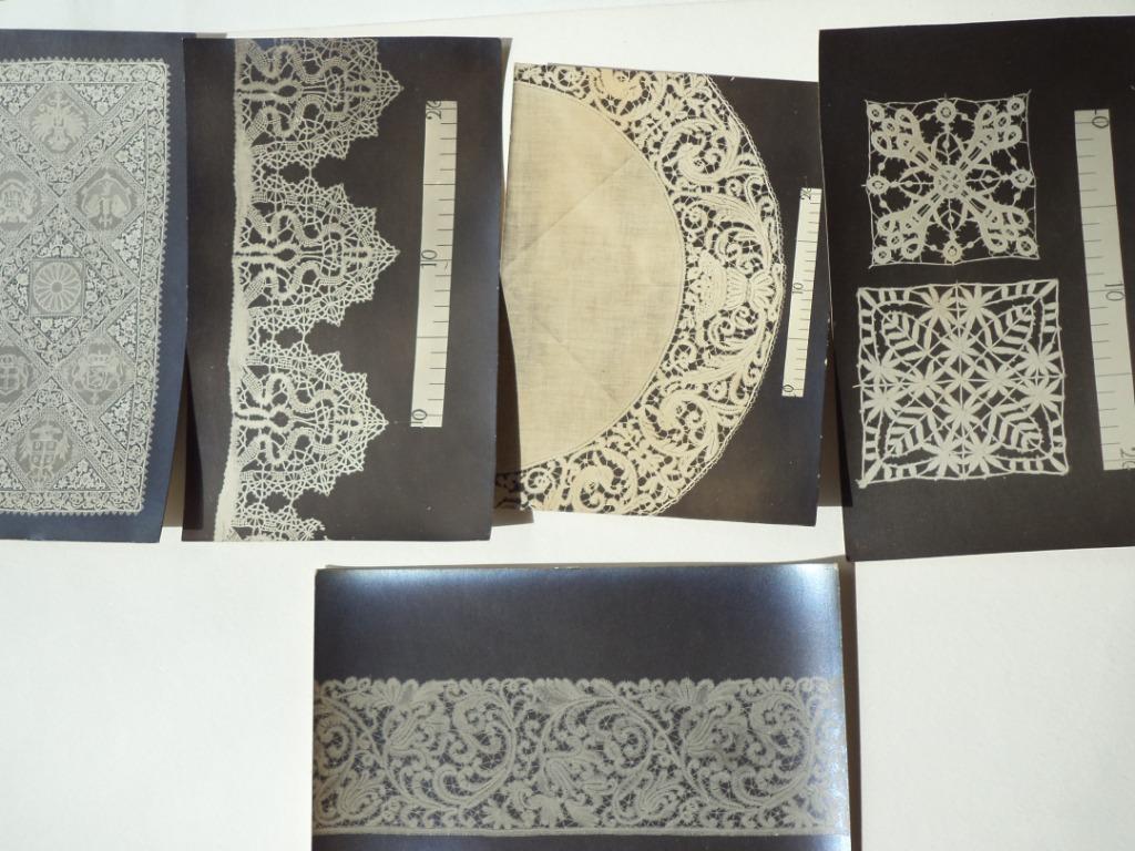 série de cartes postales didactiques, photos de dentelle, Enlèvement