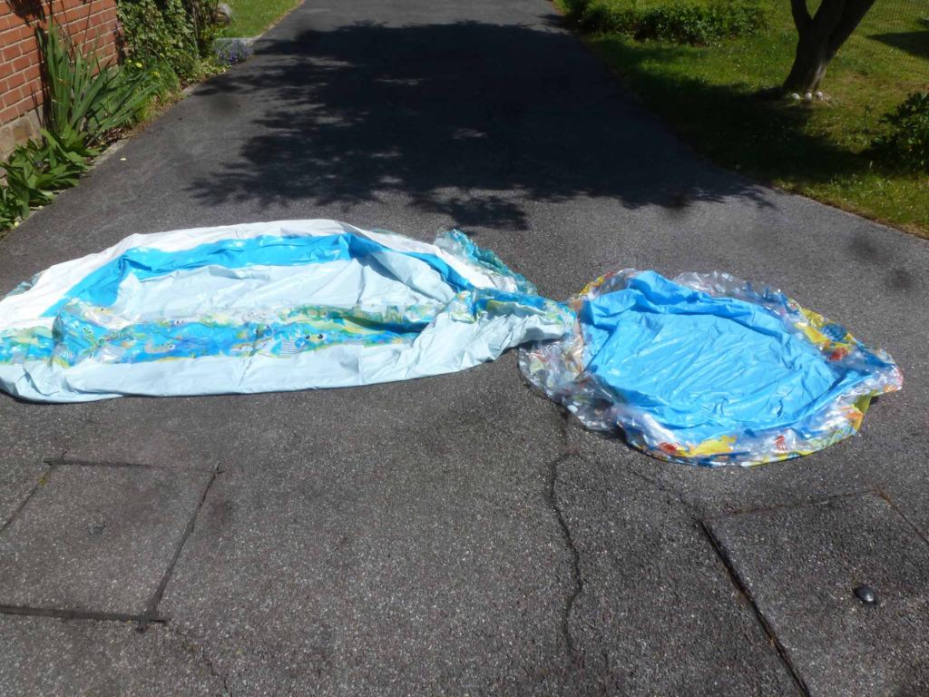 piscines pour enfants 3 à 6 ans, Enlèvement, Comme neuf, Ovale, Moins de 200 cm