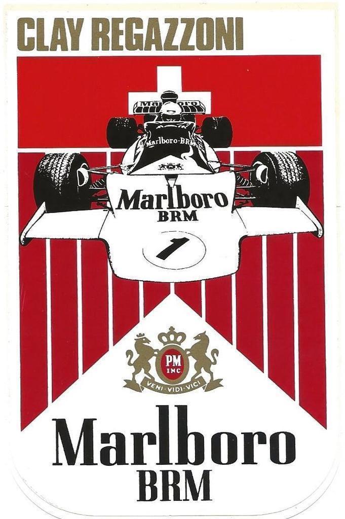 CLAY REGAZZONI - MALRBORO BRM, Enlèvement ou Envoi, Comme neuf, Sport